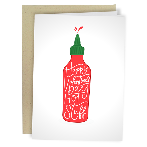 Sleazy Greetings Hot Stuff Valentine’s Day Greeting Card