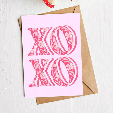 Big Moods XOXO Greeting Card