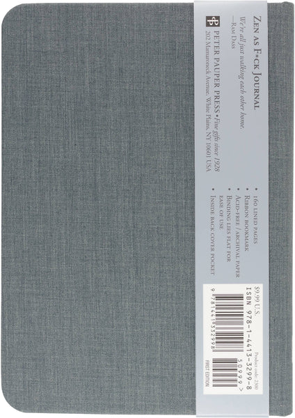 Peter Pauper Press Zen as F*ck Journal (Cloth Cover)