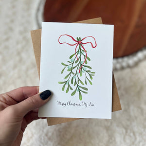 Big Moods Merry Christmas, My Love Greeting Card