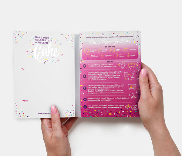 InstaCake Birthday Card