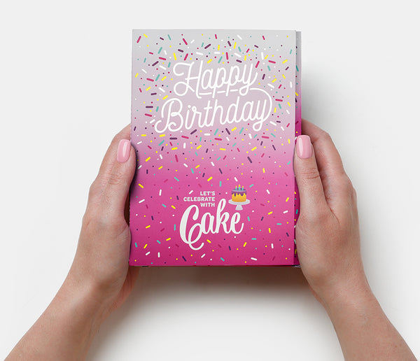 InstaCake Birthday Card