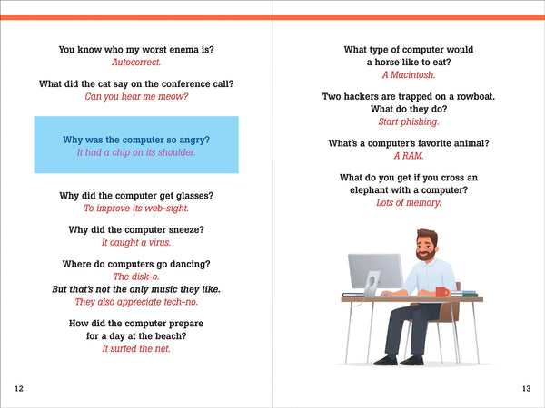 Peter Pauper Press Horribly Awful Dad Jokes Book