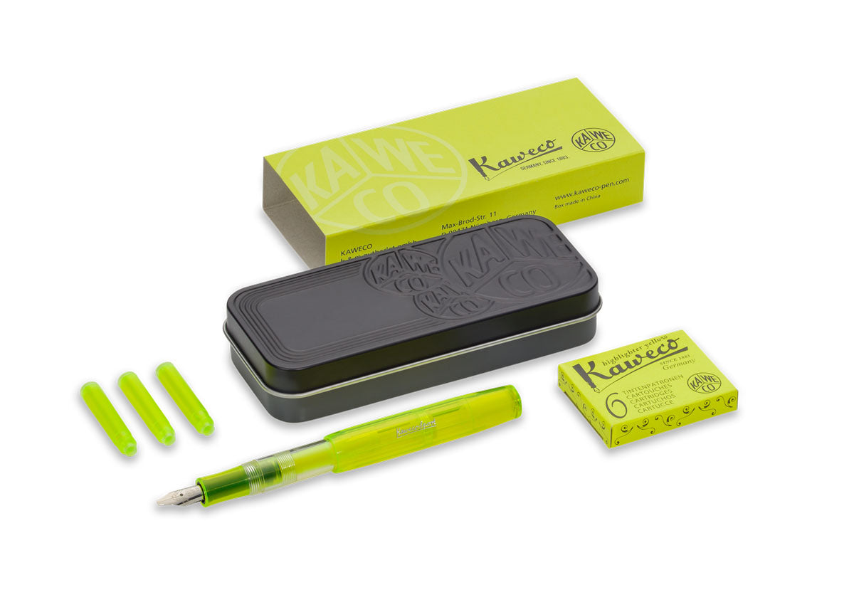 Kaweco Highlighter Set Yellow