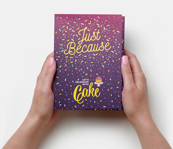 InstaCake Greeting Card