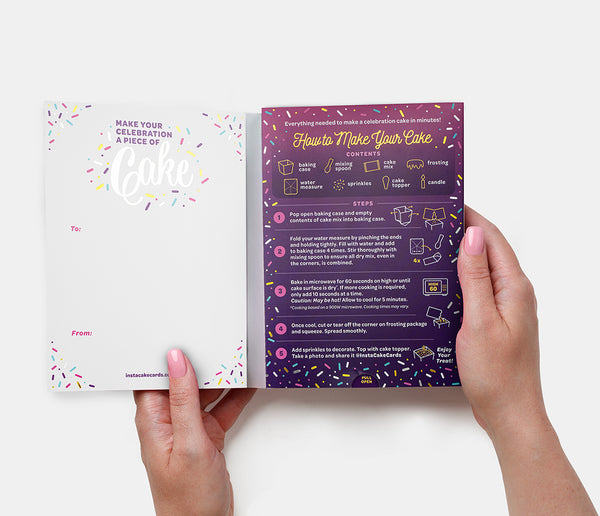 InstaCake Greeting Card