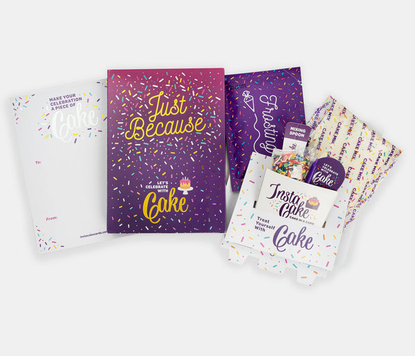 InstaCake Greeting Card