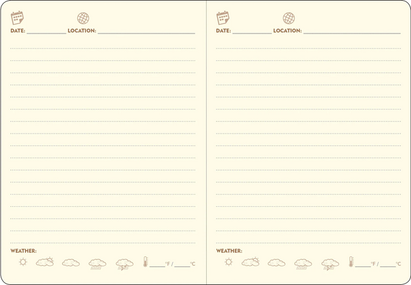 Peter Pauper Press Page-A-Day Travel Artisan Journal
