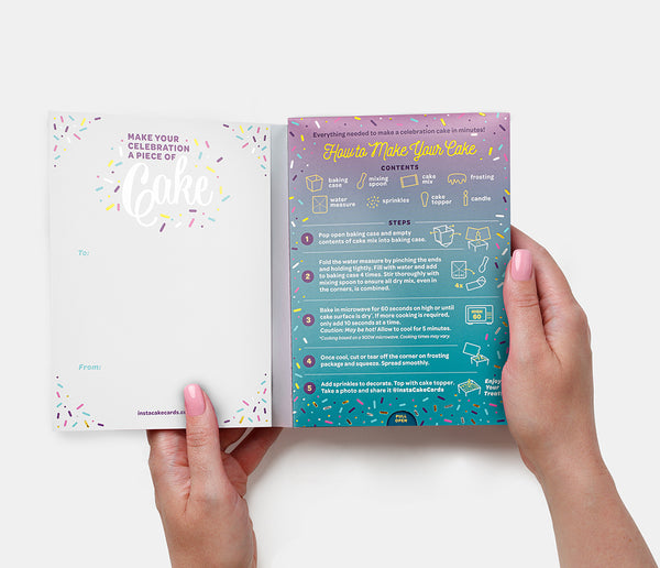 InstaCake Birthday Card