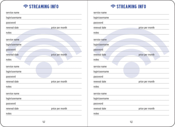 Peter Pauper Press What Are You Watching? Logbook