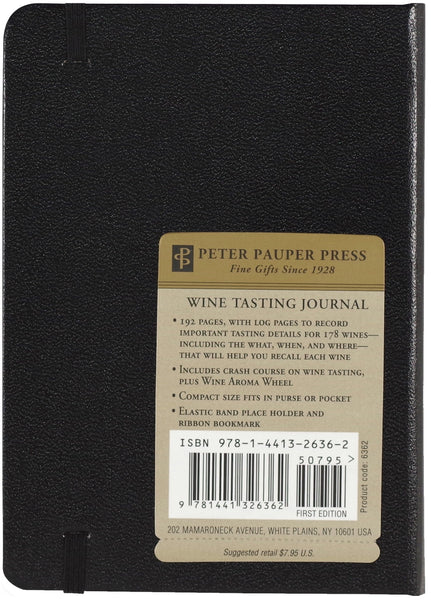 Peter Pauper Press Wine Tasting Journal