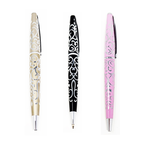 Boston International Swirl Ballpoint Pen