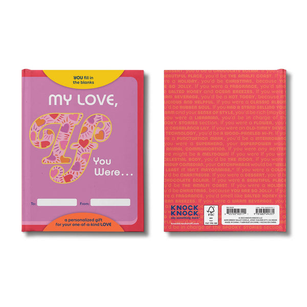Knock Knock - My Love If You Were Book