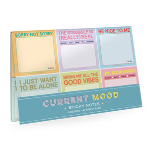 Knock Knock Current Mood Sticky Notes Packet Set