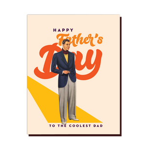 Offensive+Delightful Cool Dad Father's Day Greeting Card