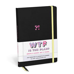 Knock Knock WTF Large Hardcover Planner