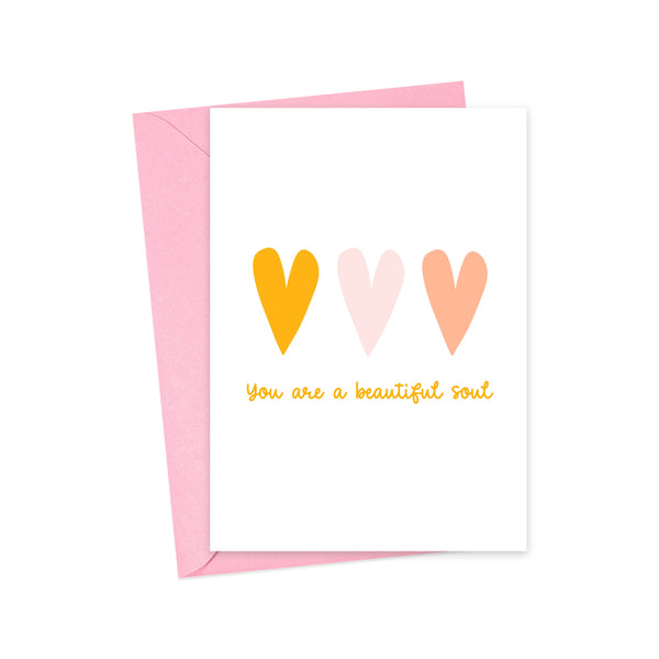 R is for Robo Beautiful Soul Greeting Card