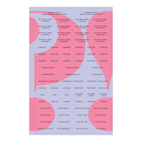 Knock Knock WTF Large Hardcover Planner