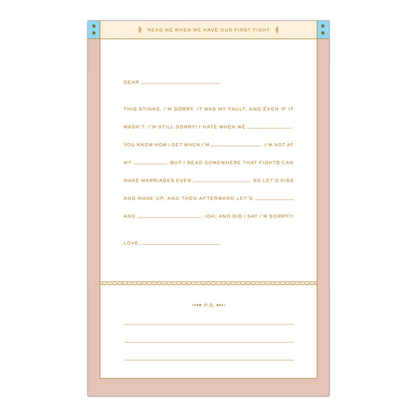 Knock Knock Letters to You Before Our Wedding Read Me When Box