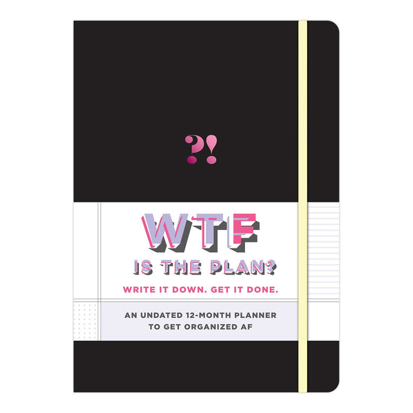 Knock Knock WTF Large Hardcover Planner